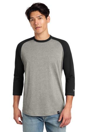 New Era Heritage Blend 3/4-Sleeve Baseball Raglan Tee