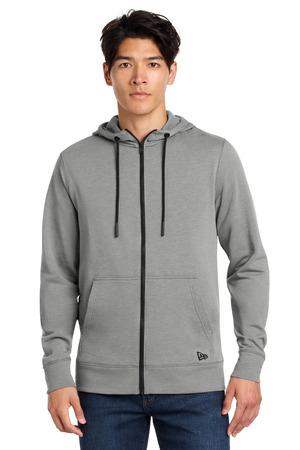 New Era Tri-Blend Fleece Full-Zip Hoodie