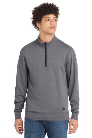 New Era Tri-Blend Fleece 1/4-Zip Pullover