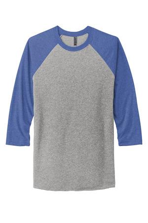 Unisex Tri-Blend 3/4-Sleeve Raglan Tee.