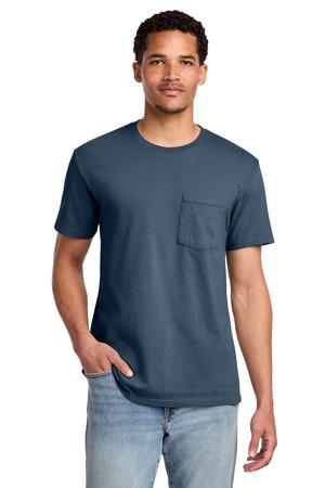 Port & Company Pigment-Dyed Pocket Tee