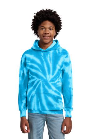 Port & Company Youth Tie-Dye Pullover Hooded Sweatshirt