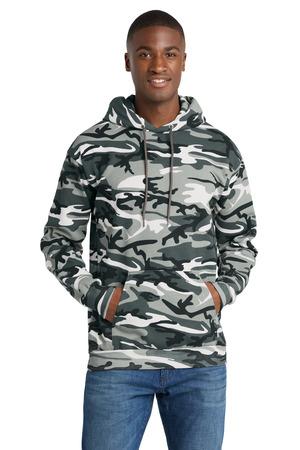 Port & Company Core Fleece Camo Pullover Hooded Sweatshirt
