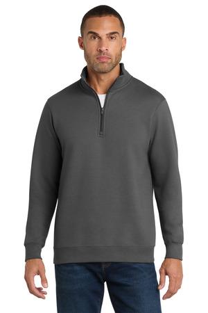 Port & Company Fan Favorite Fleece 1/4-Zip Pullover Sweatshirt