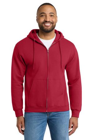 Port & Company – Essential Fleece Full-Zip Hooded Sweatshirt