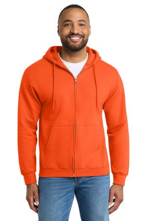 Port & Company Tall Essential Fleece Full-Zip Hooded Sweatshirt