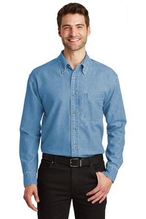 Long Sleeve Denim Shirt.