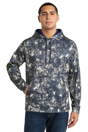 Sport-Tek Sport-Wick Mineral Freeze Fleece Hooded Pullover