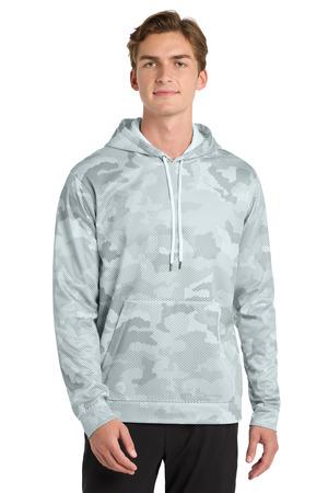 Sport-Tek Sport-Wick CamoHex Fleece Hooded Pullover