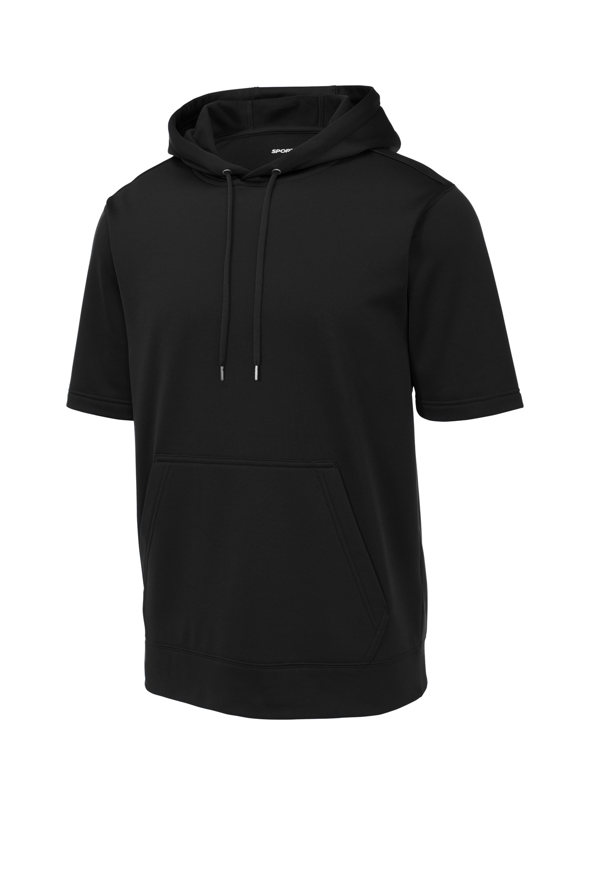 Sport-Wick Fleece Short Sleeve Hooded Pullover.