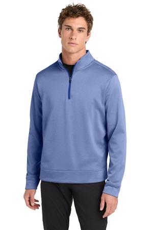 Sport-Tek PosiCharge Sport-Wick Heather Fleece 1/4-Zip Pullover