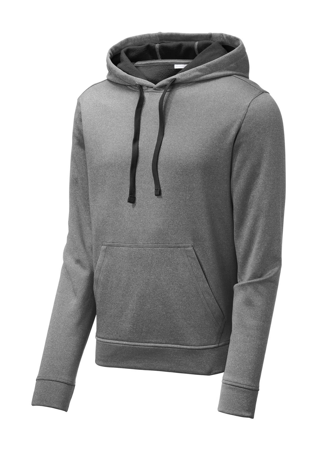 Sport-Tek PosiCharge Sport-Wick Heather Fleece Hooded Pullover