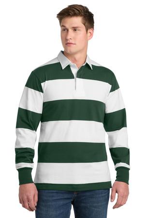 Sport-Tek Classic Long Sleeve Rugby Polo