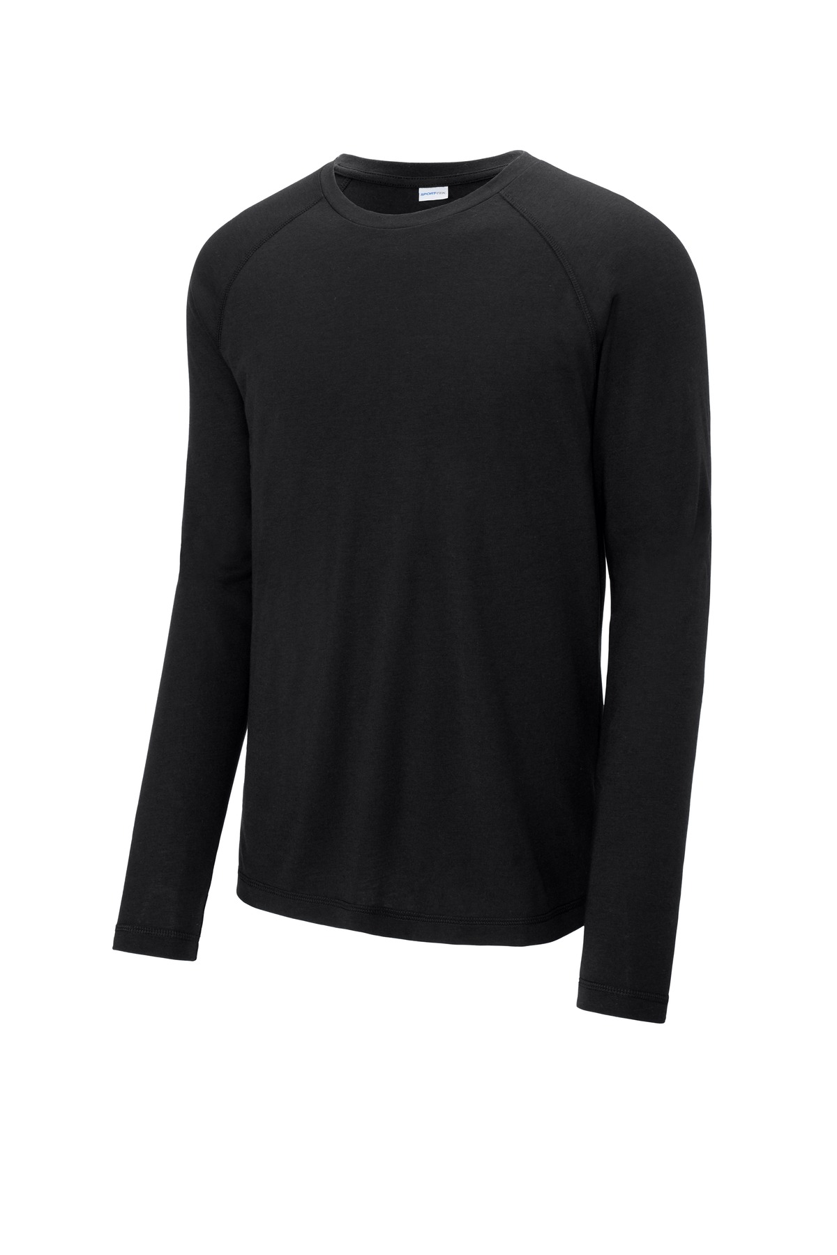PosiCharge Long Sleeve Tri-Blend Wicking Raglan Tee
