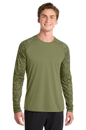 Long Sleeve Digi Camo Tee.