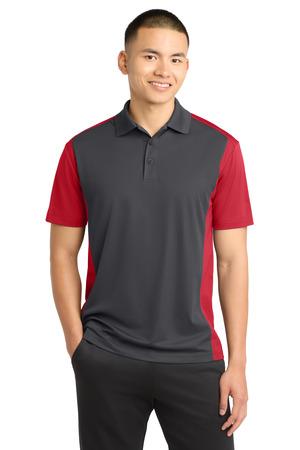 Sport-Tek Colorblock Micropique Sport-Wick Polo