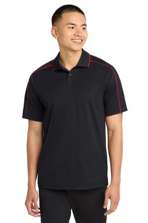 Sport-Tek Micropique Sport-Wick Piped Polo