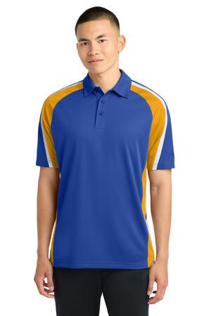 Sport-Tek Tricolor Micropique Sport-Wick Polo