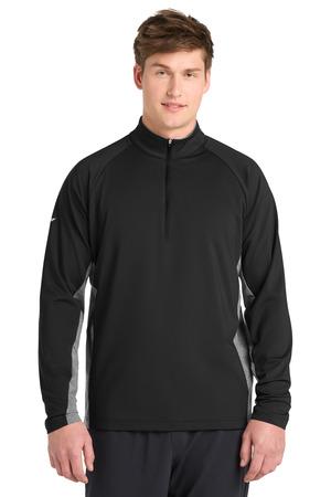 Sport-Tek Sport-Wick Stretch Contrast 1/2-Zip Pullover