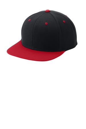 Sport-Tek Yupoong Flat Bill Snapback Cap