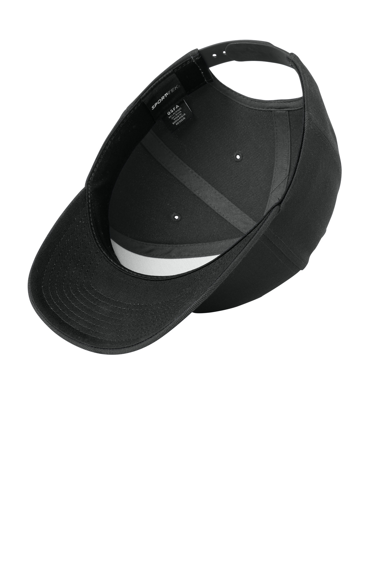 Yupoong Curve Bill Snapback Cap.