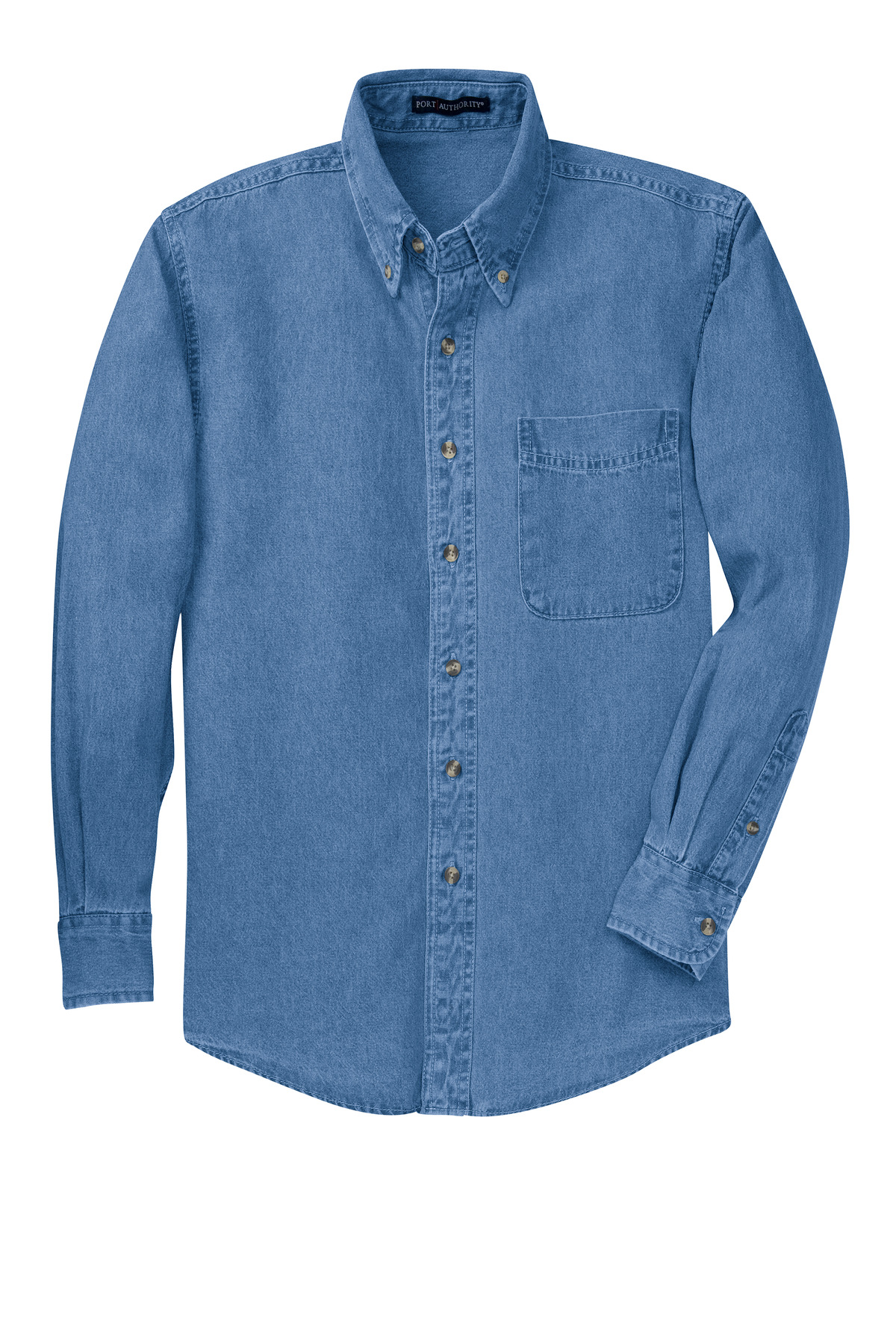 Port Authority Tall Long Sleeve Denim Shirt