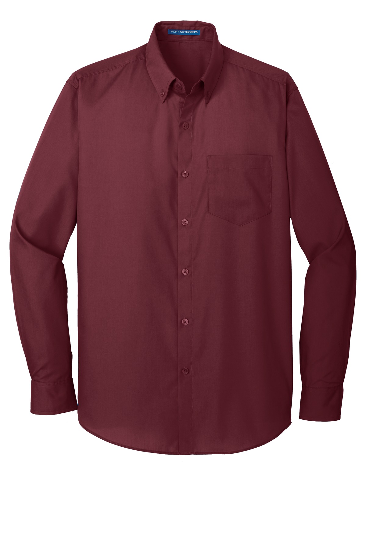 Port Authority Long Sleeve Carefree Poplin Shirt