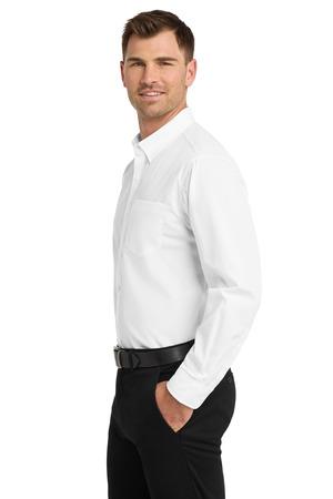 Port Authority Long Sleeve Carefree Poplin Shirt