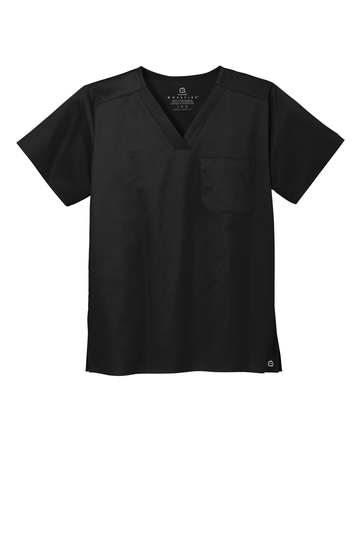 WonderWink Unisex WorkFlex Chest Pocket V-Neck Top