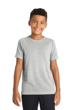 Sport-Tek Youth PosiCharge Tri-Blend Wicking Raglan Tee