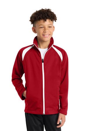 Sport-Tek Youth Tricot Track Jacket