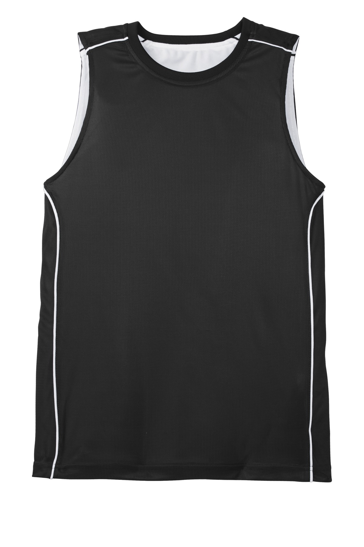 Sport-Tek Youth PosiCharge Mesh Reversible Sleeveless Tee