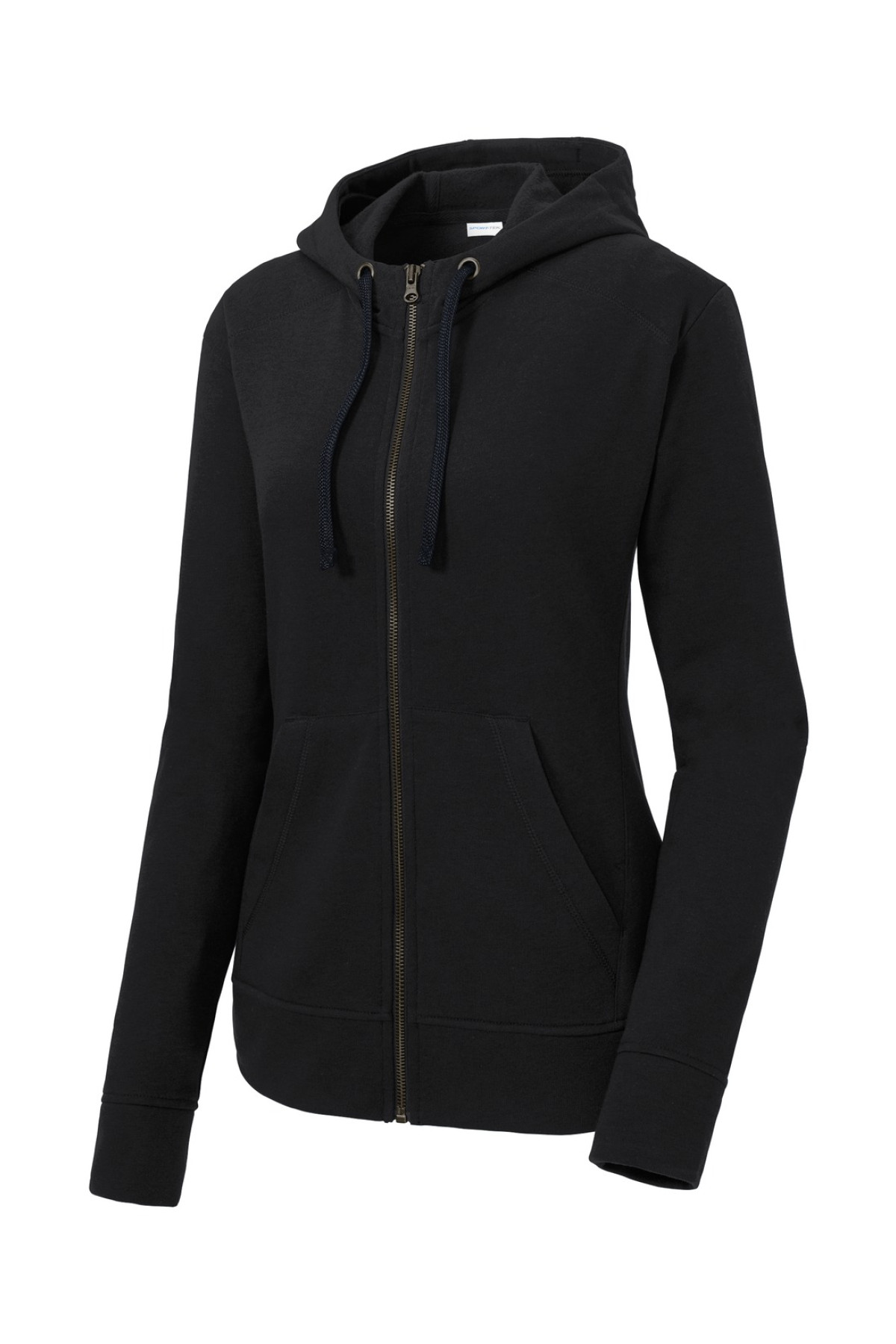 Ladies PosiCharge Tri-Blend Wicking Fleece Full-Zip Hooded Jacket