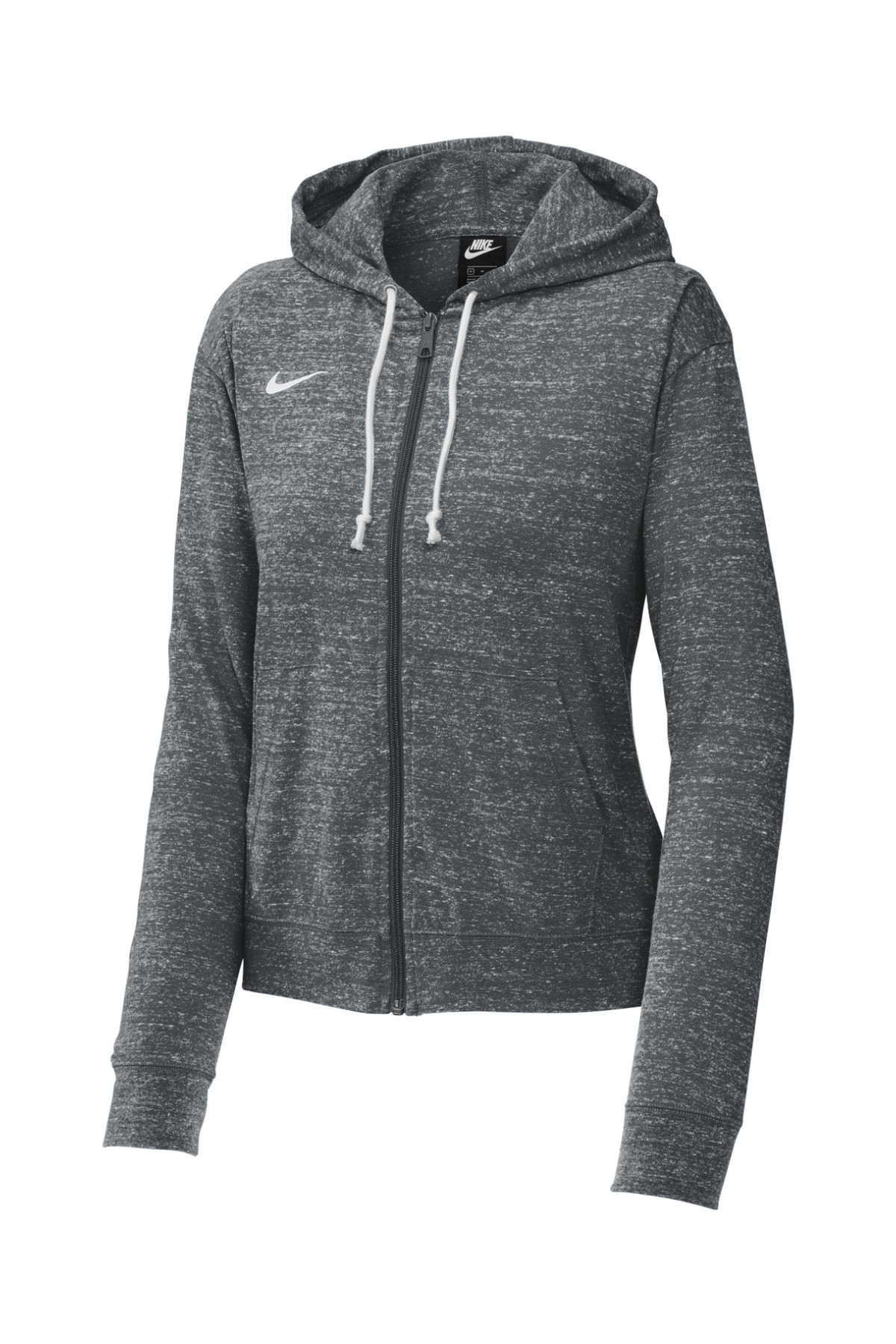 Ladies Gym Vintage Full-Zip Hoodie