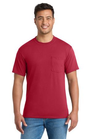 Port & Company Tall Core Blend Pocket Tee