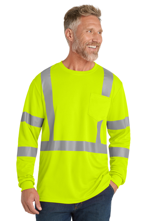 ANSI 107 Class 3 Mesh Long Sleeve Tee.