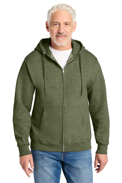Port & Company – Core Fleece Full-Zip Hooded Sweatshirt