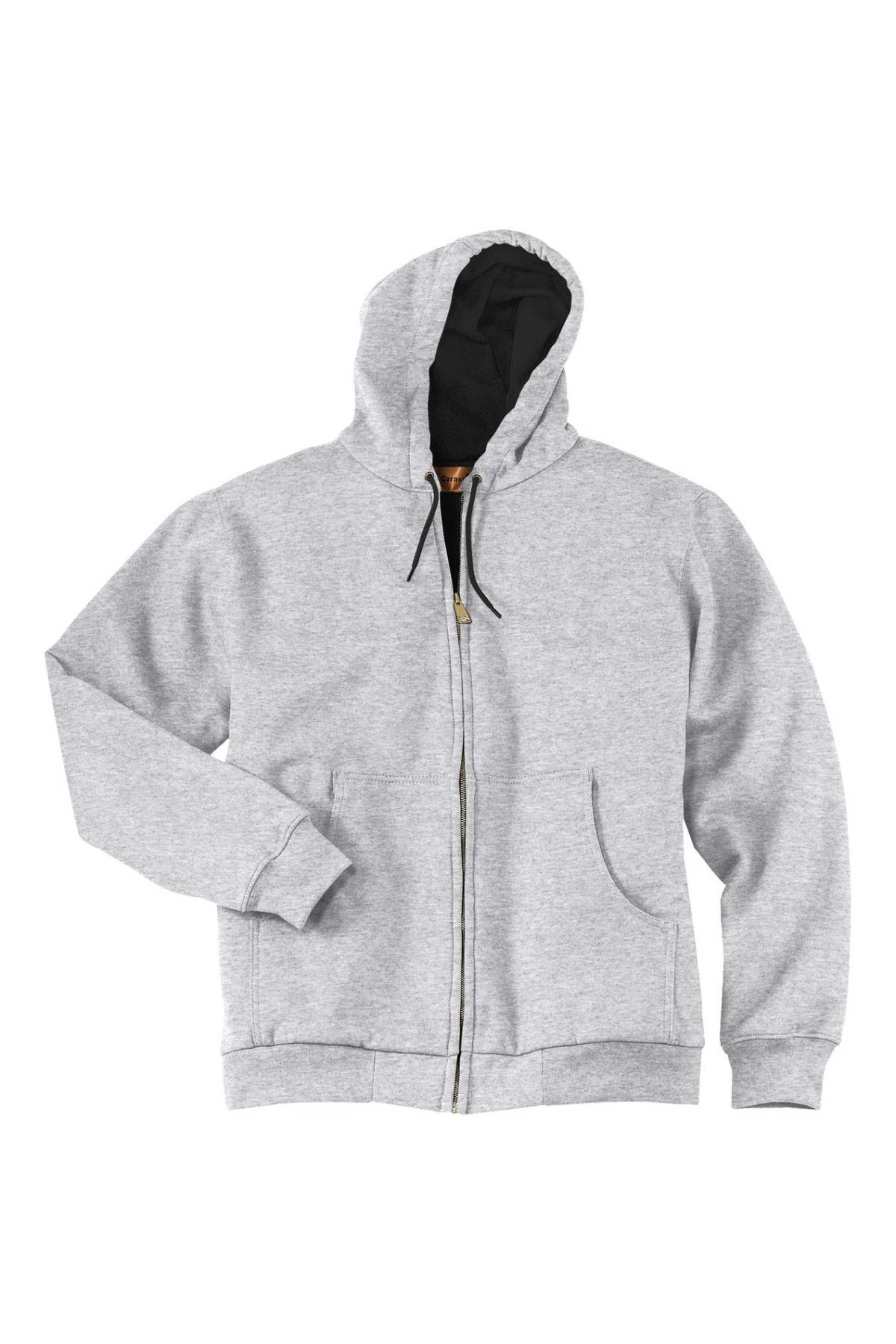 CornerStone – Heavyweight Full-Zip Hooded Sweatshirt with Thermal Lining