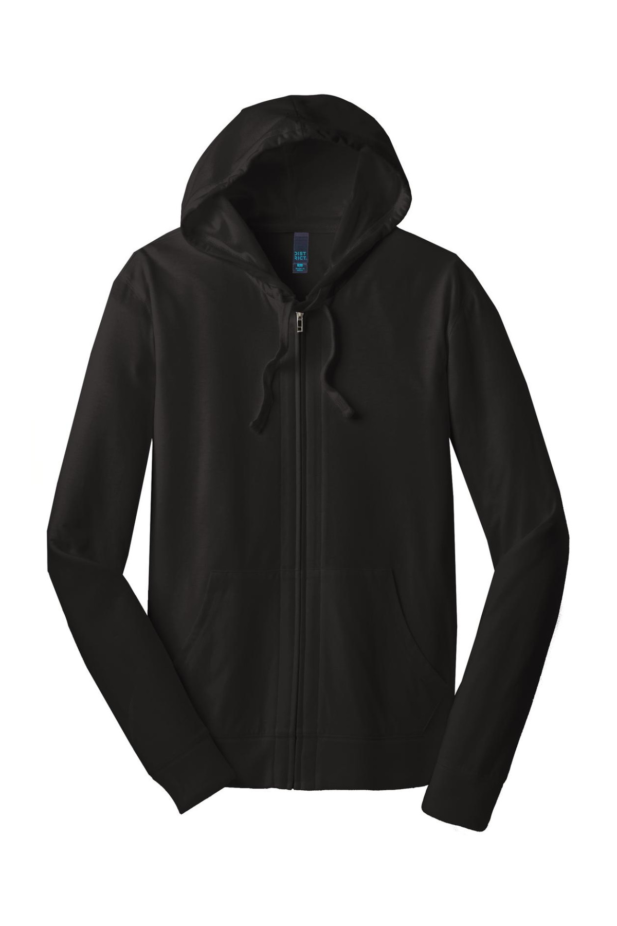 District ® Jersey Full-Zip Hoodie