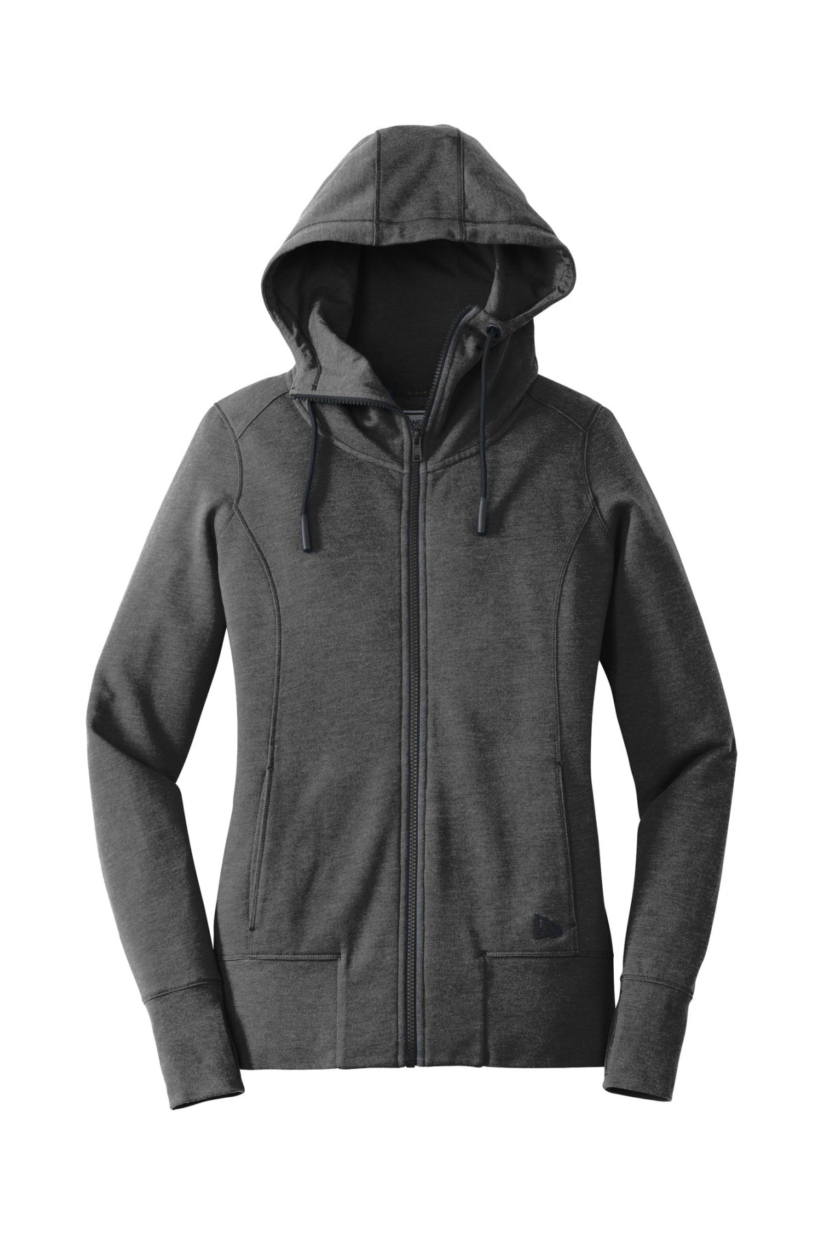 New Era Ladies Tri-Blend Fleece Full-Zip Hoodie