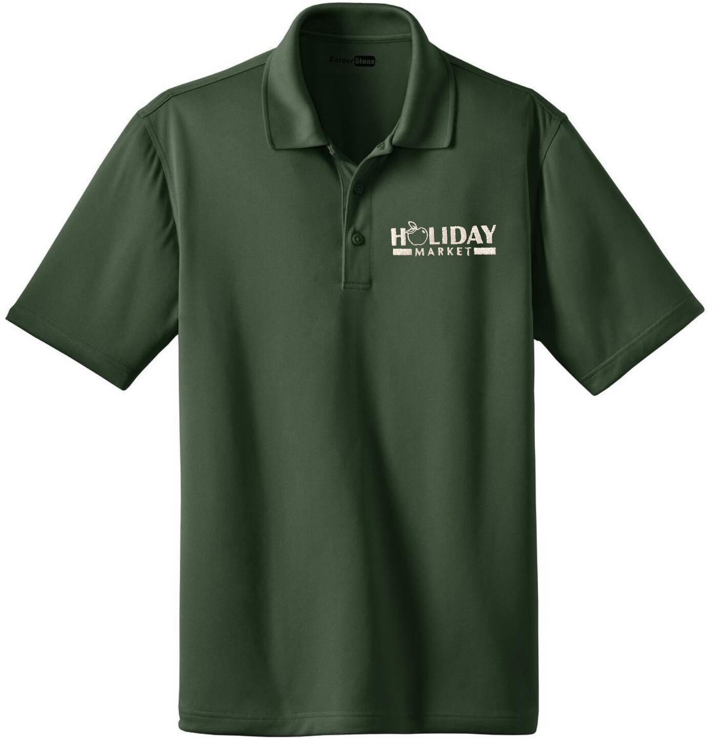 HOLIDAY MENS POLO; - SELECT SNAG-PROOF POLO. CS412