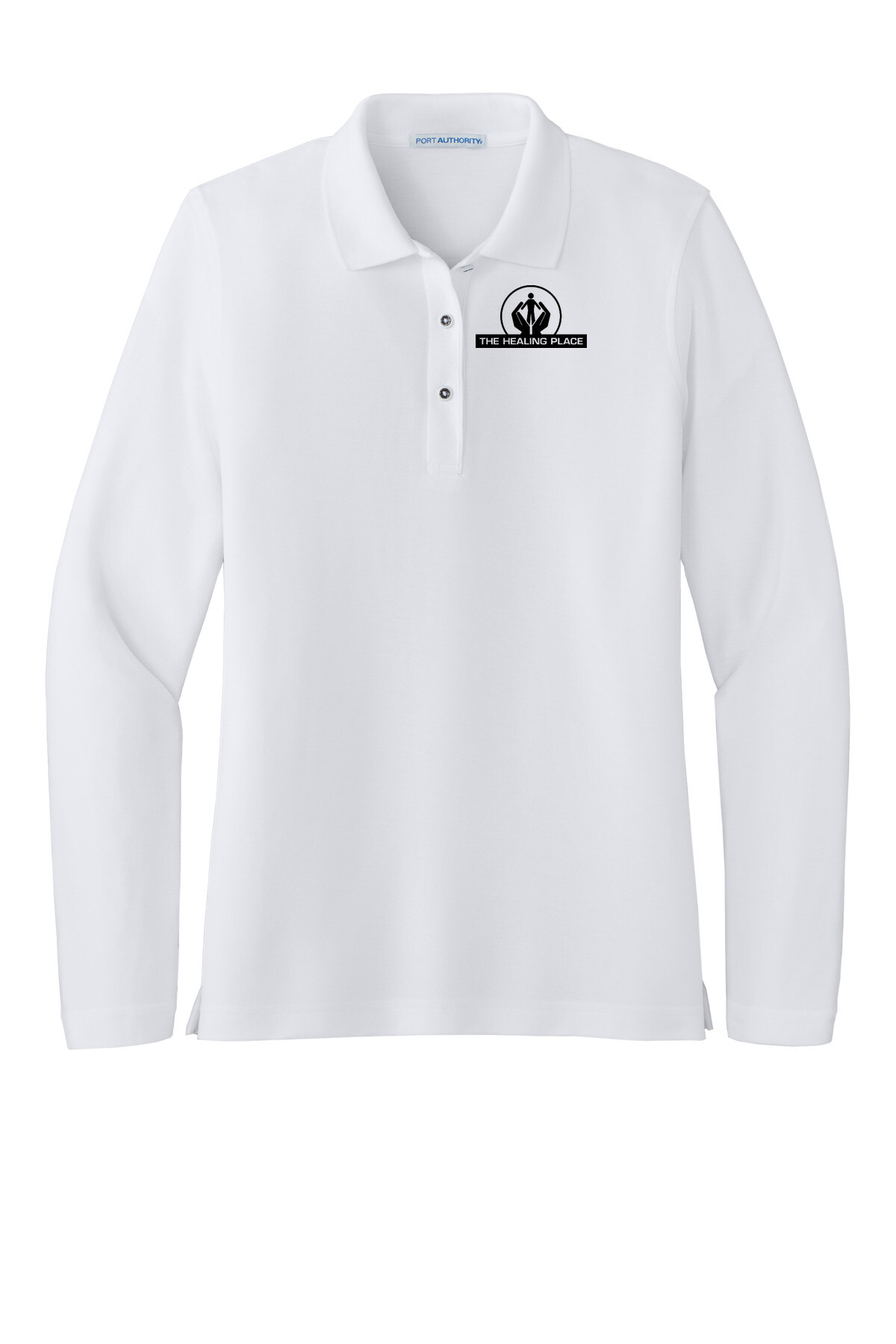  Port Authority® Ladies Silk Touch™ Long Sleeve Polo L500LS