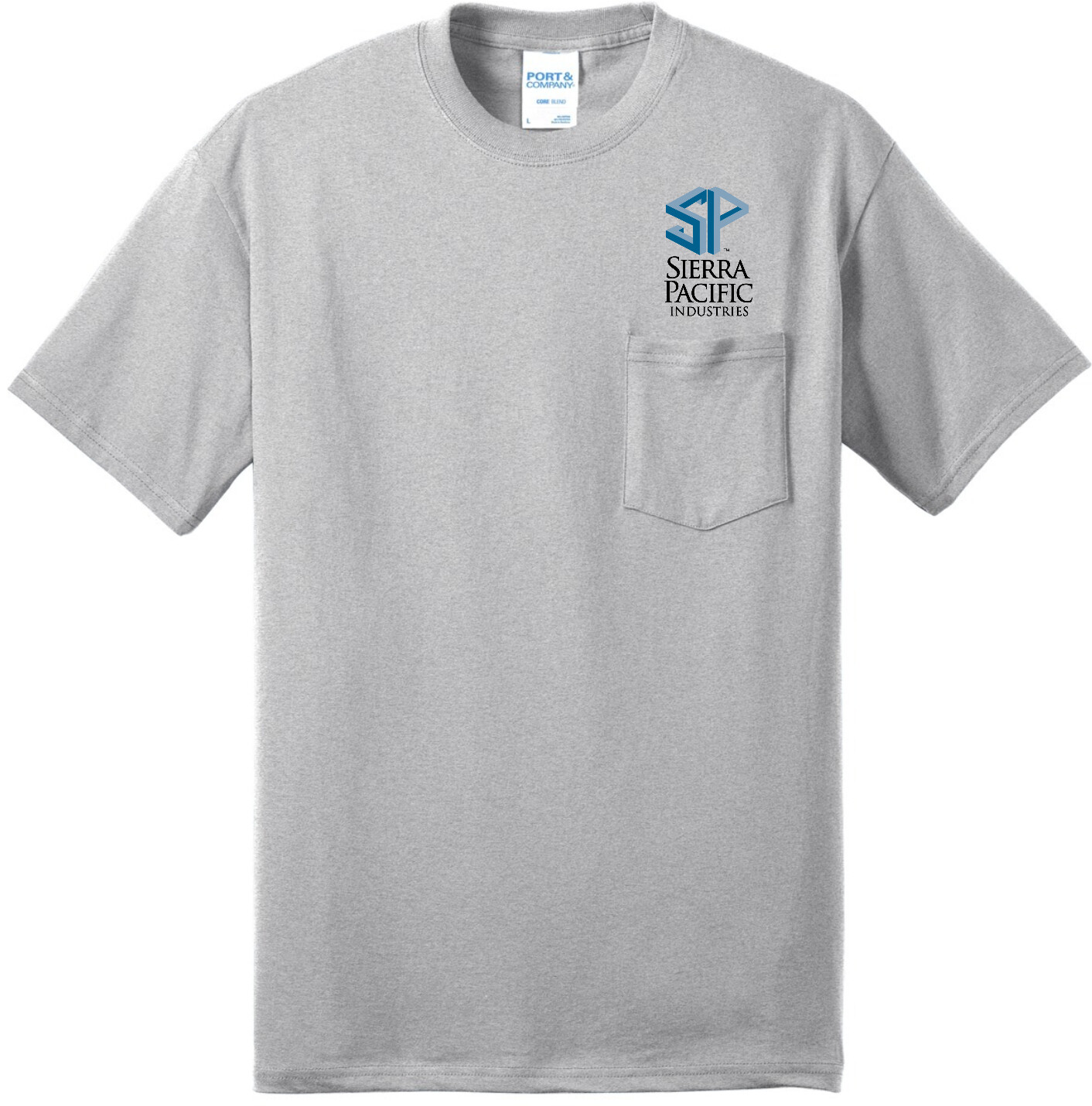Port & Company® Core Blend Pocket Tee - PC55P