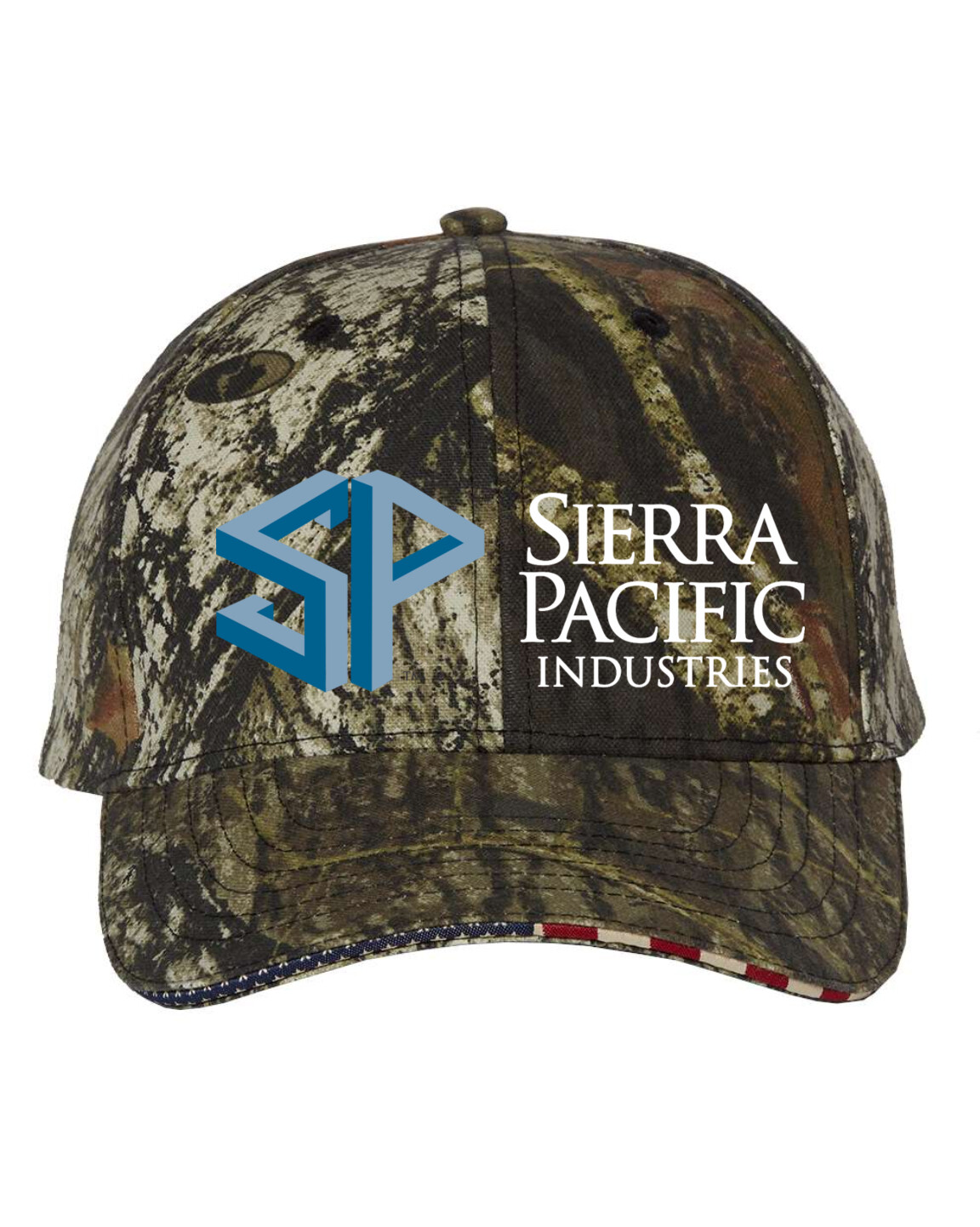 USA350 - American Flag Sandwich Camo Cap