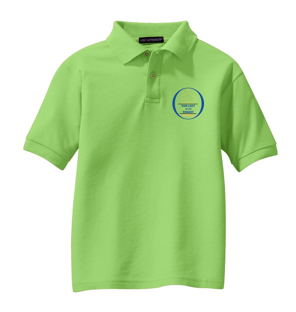 Y500 - Port Authority® Youth Silk Touch™ Polo Light Colors