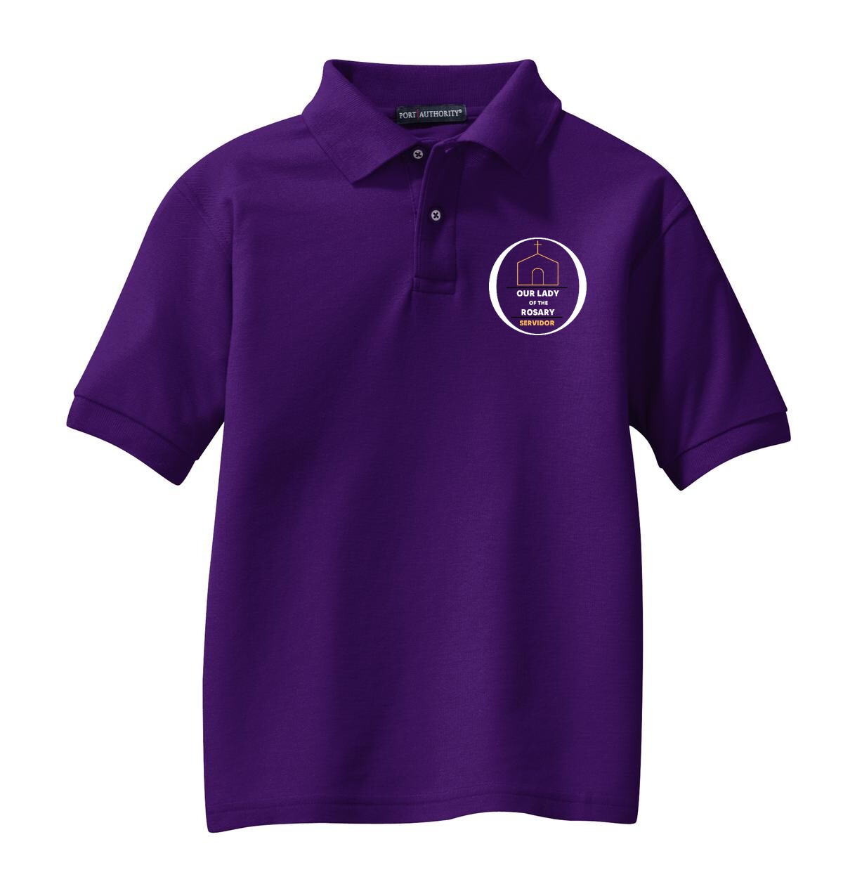 Y500 - Port Authority® Youth Silk Touch™ Polo Dark Colors