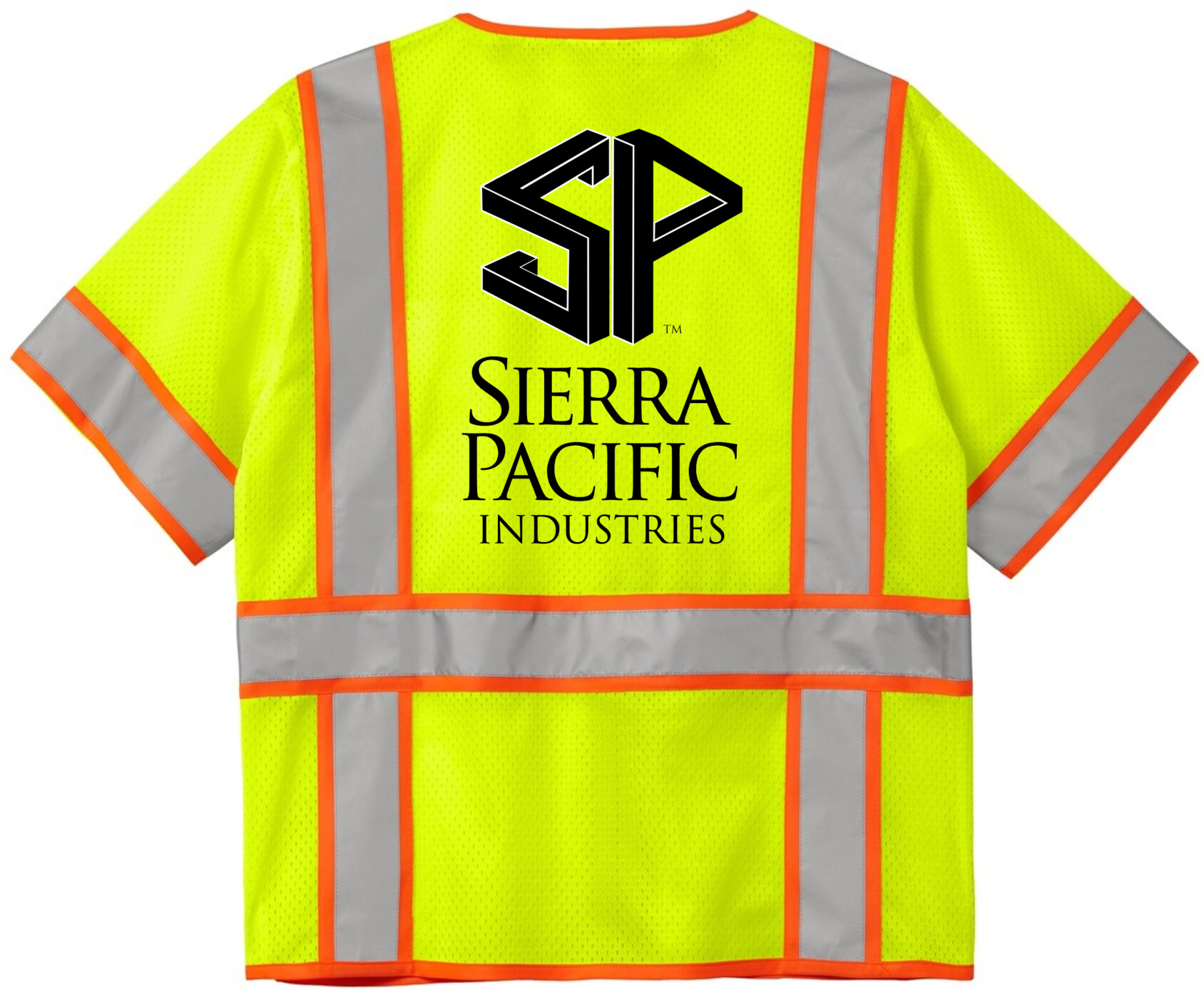 CSV106 - CornerStone® ANSI 107 Class 3 Surveyor Mesh Zippered Two-Tone Short Sleeve Vest
