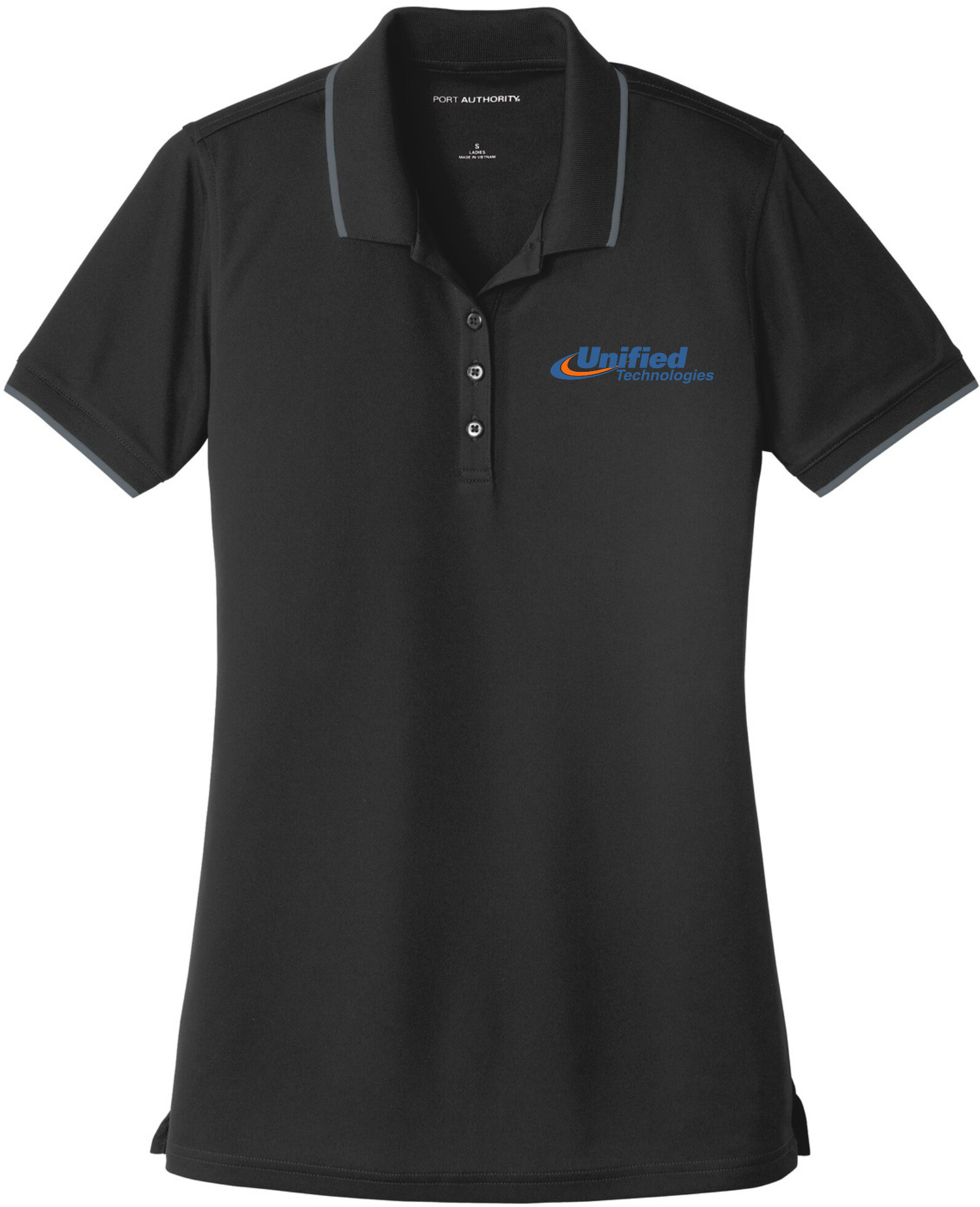 Port Authority® Ladies Dry Zone® UV Micro-Mesh Tipped Polo - LK111