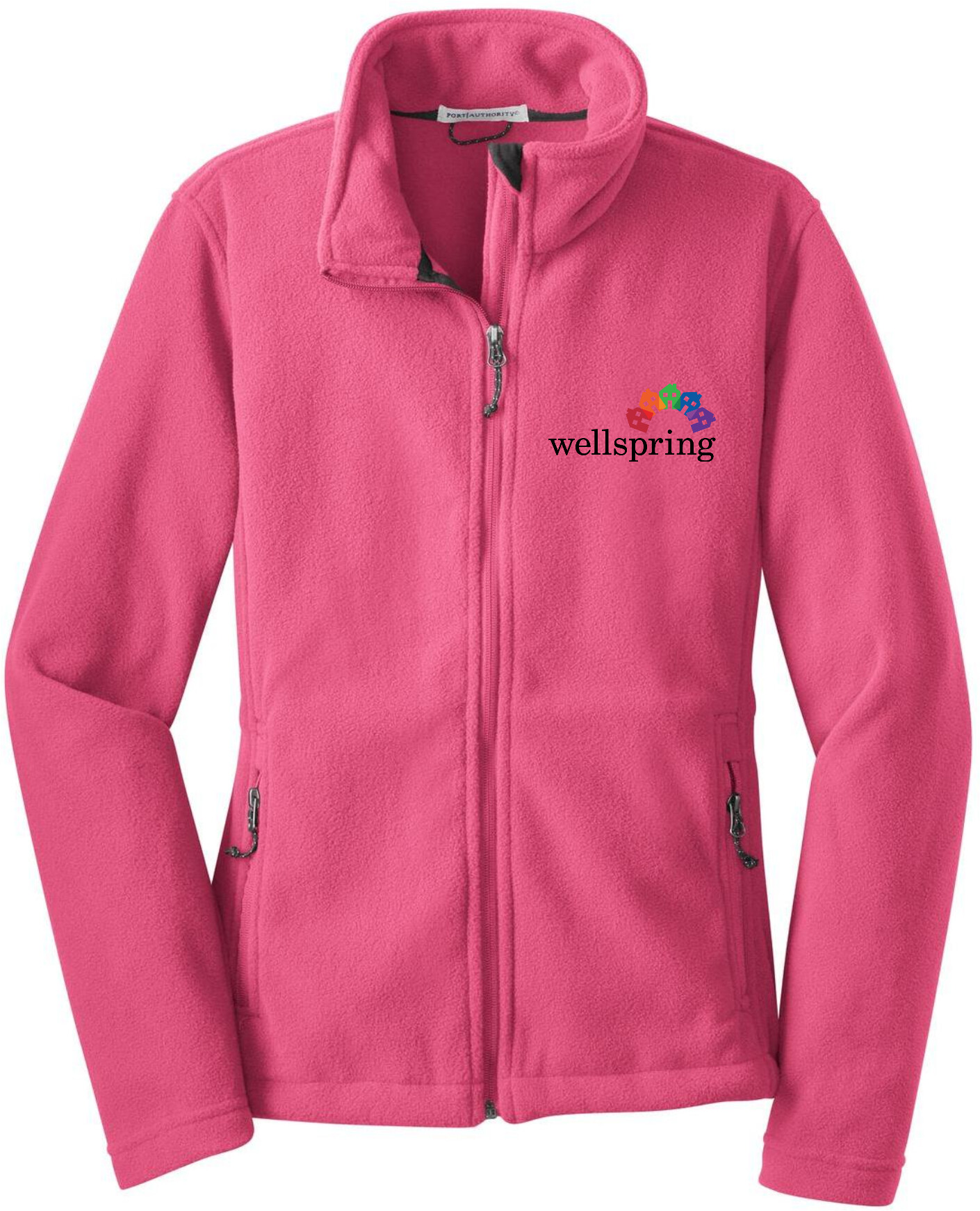 Port Authority® Ladies Value Fleece Jacket - L217 (Black Rainbow Logo)
