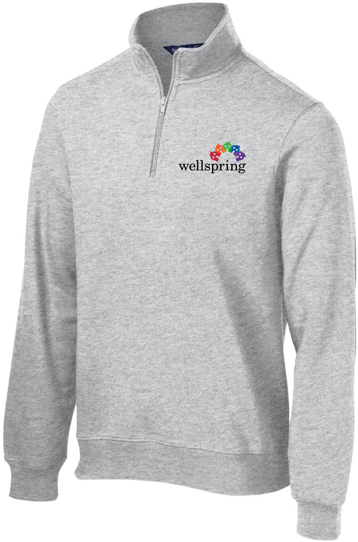 Sport-Tek® 1/4-Zip Sweatshirt - ST253 (Black Rainbow Logo)